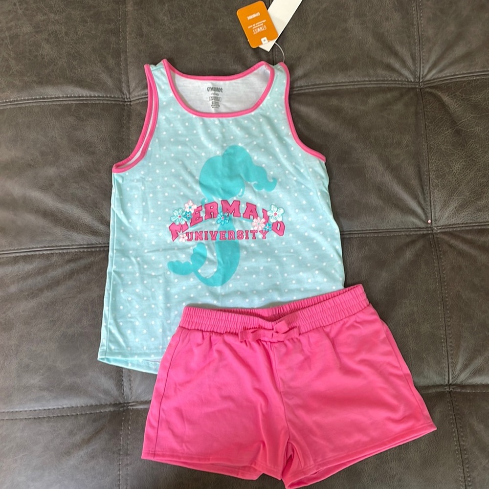 New with tag. Gymboree Gymmies. Girls pajama set.